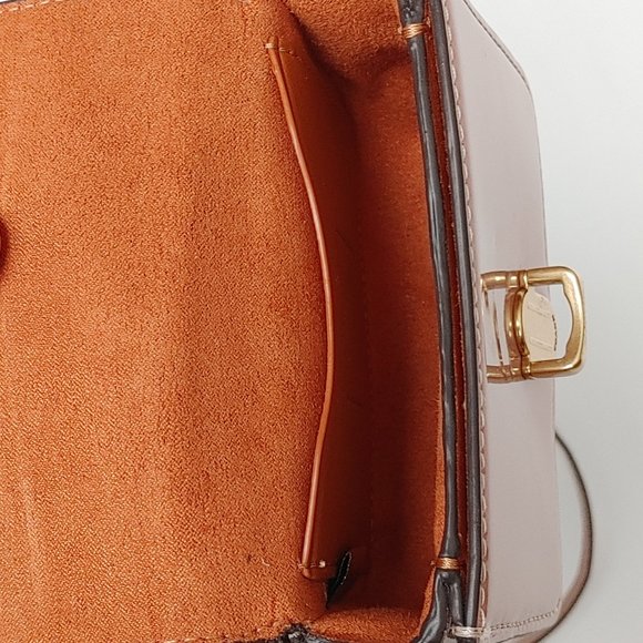 Coach studio 12 patent leather bag Nude Latte MINI BAG - Picture 6 of 16